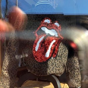 One of a kind Rolling Stones bomber jacket
